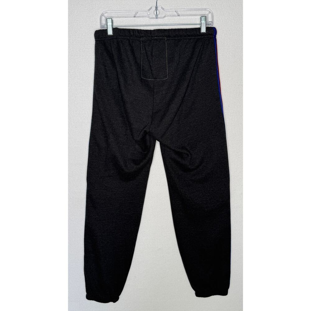 2010s Aviator Nation Rainbow Stripe Hoodie Jogger Set S/L USA - Picture 9 of 16